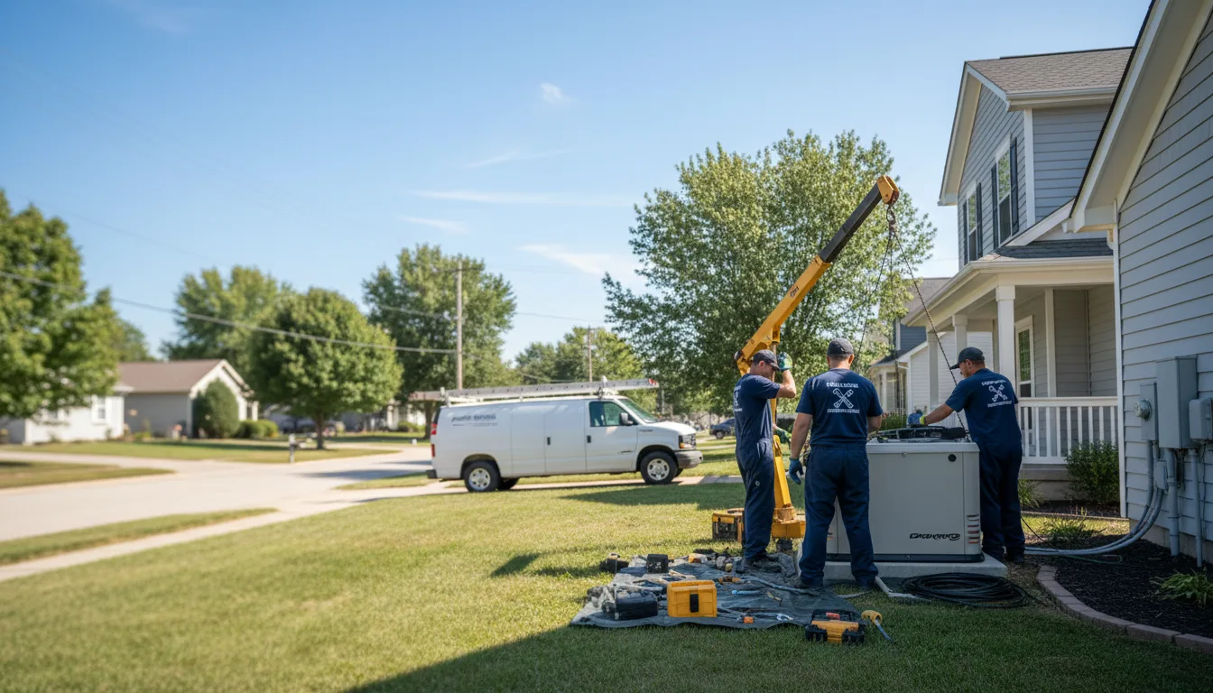 Generator Installation in Brussels, IL near me